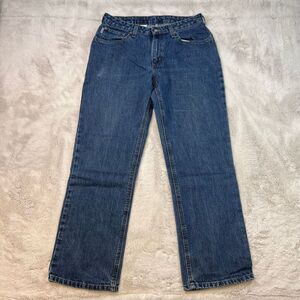 Carhartt Jeans Womens Size 10x30 Straight Leg Cotton Measures 30x30